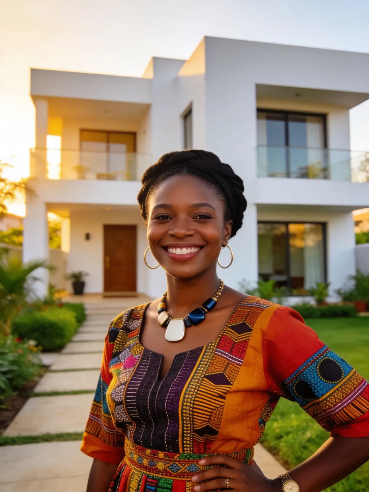 Une famille installée au Sénégal avec Haveapic